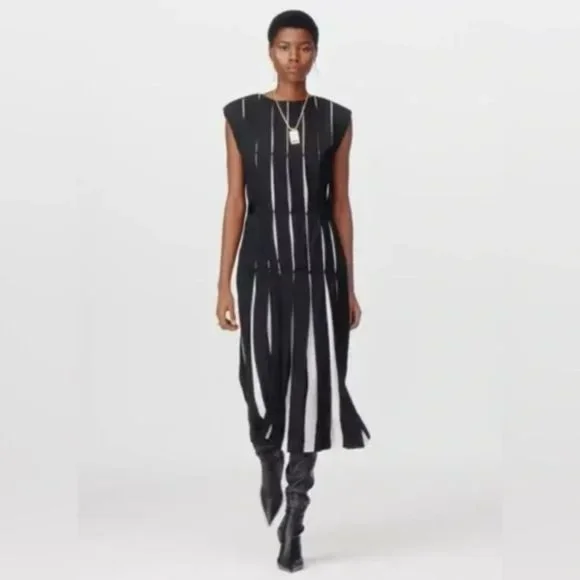 ZARA OVER-THE-KNEE HEELED BOOTS LIMITED EDITION - Picture 10 of 16